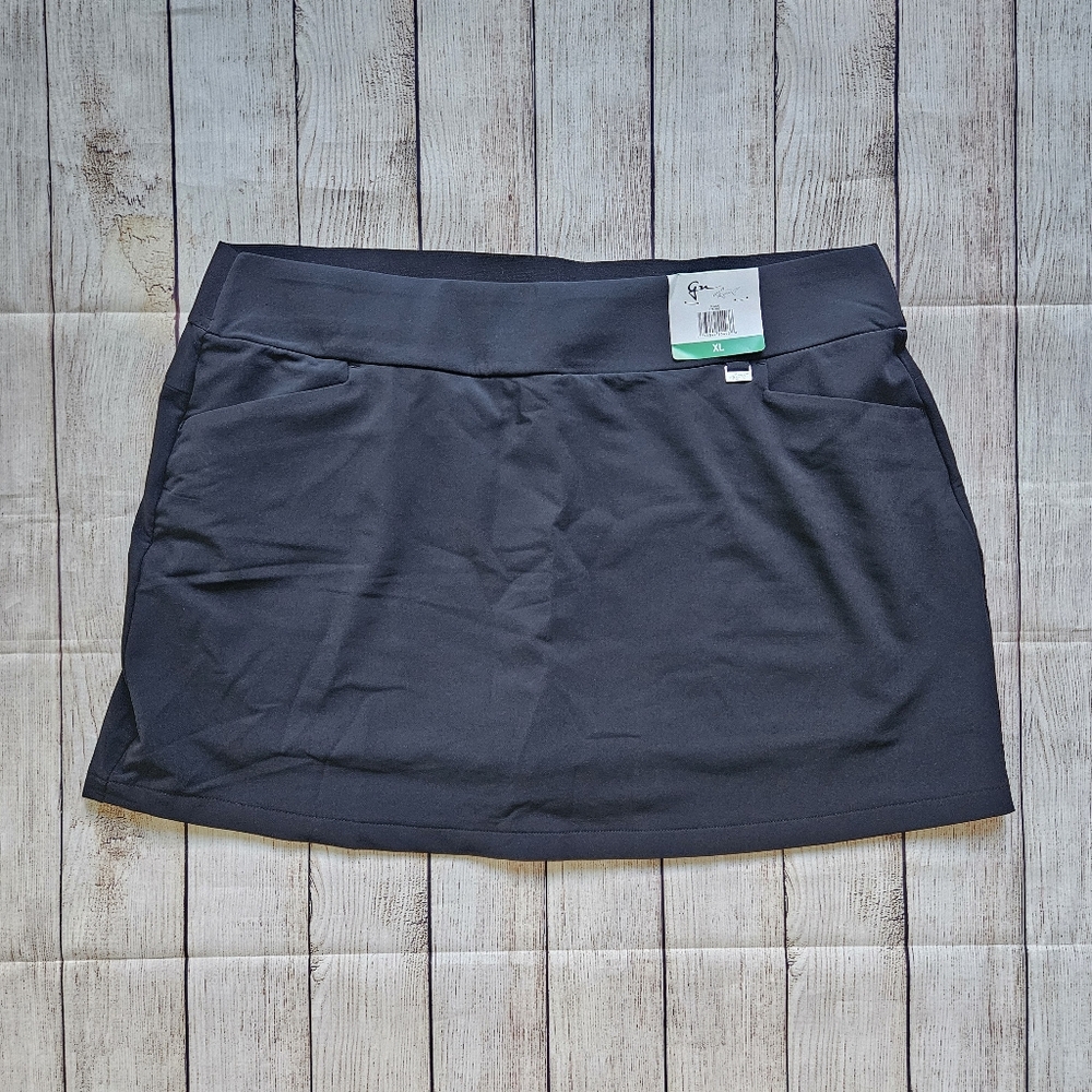 Greg Norman Black Athletic Skirt